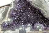 Multi-Window Amethyst Geode on Metal Stand - One Of A Kind! #199980-11